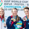 Hancock, Rhode Take Gold Again in the ISSF World Cup Series