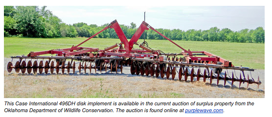 Oklahoma: Online Auction Bidding To Close June 19 For Surplus Property ...