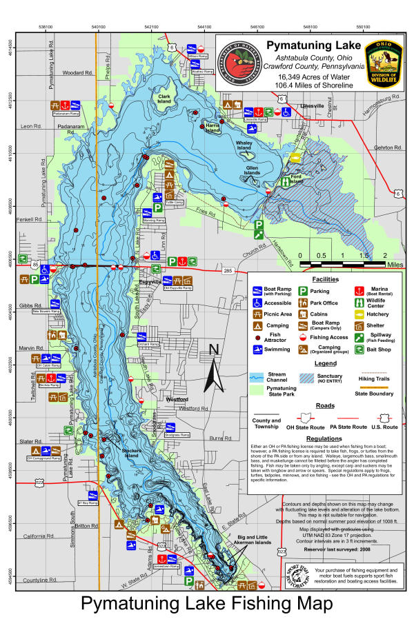 Ohio: Outstanding Fishing Opportunities at Pymatuning Reservoir ...