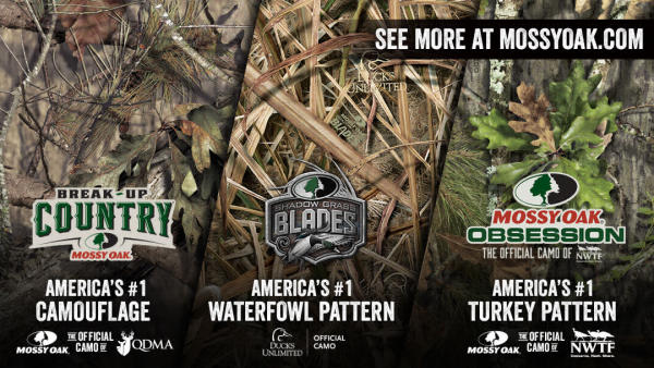 Mossy Oak the official pattern of Cabela's Collegiate Bass Fishing