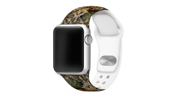 Realtree EDGE Camo Silicone Sport Band Compatible with Apple Watch