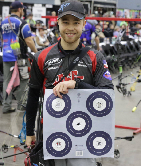 Team PSE’s Stephan Hansen Wins the NFAA Indoor Nationals in Cincinnati