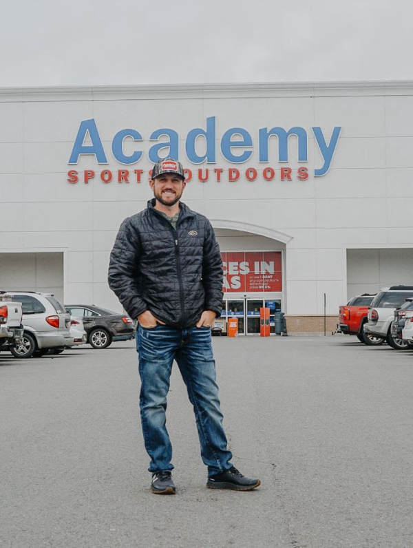 Stetson Blaylock joins Academy Sports + Outdoors