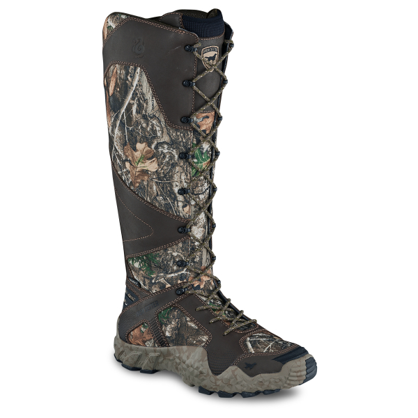 irish setter vaprtrek camo leather waterproof hunting boots