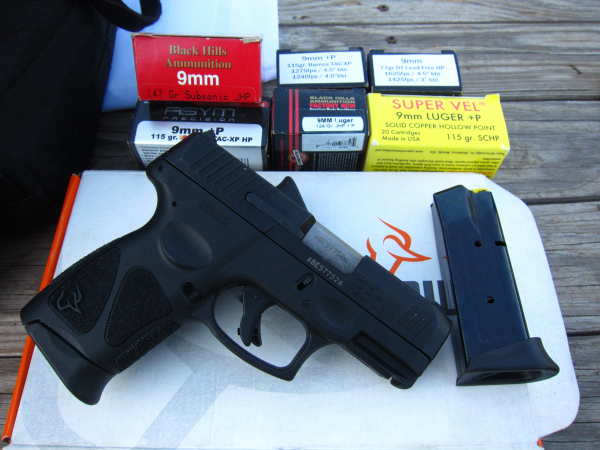 9mm pistol taurus