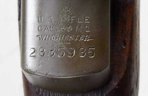 Tracking m1 garand by serial number