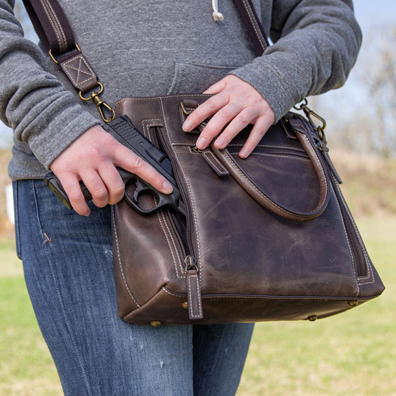 Buy Leather Concealed Carry Purse and Bag Online