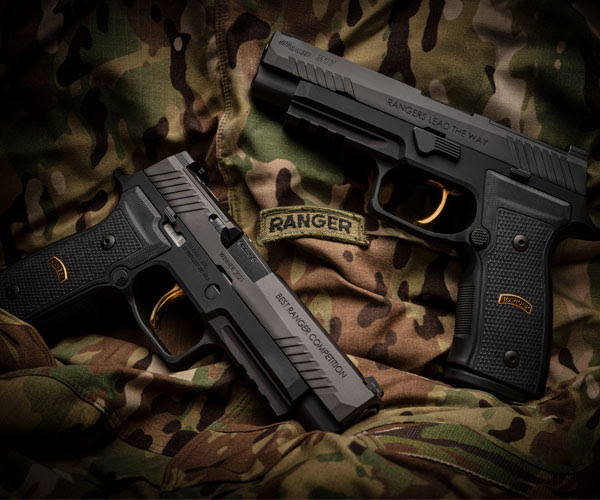 SIG SAUER Unveils U.S. Army Best Ranger Competition M17 Trophy Pistols
