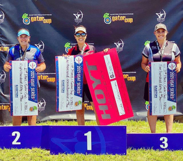 Bowtech’s Paige Pearce Podiums at the USAT Gator Cup Archery Wire