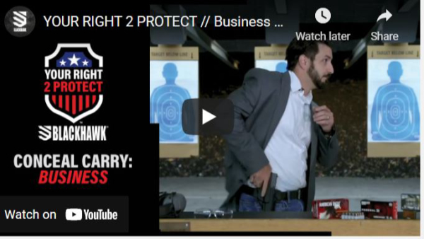 Blackhawk’s Carry Positions Guide Offers Tips for Concealed Carry
