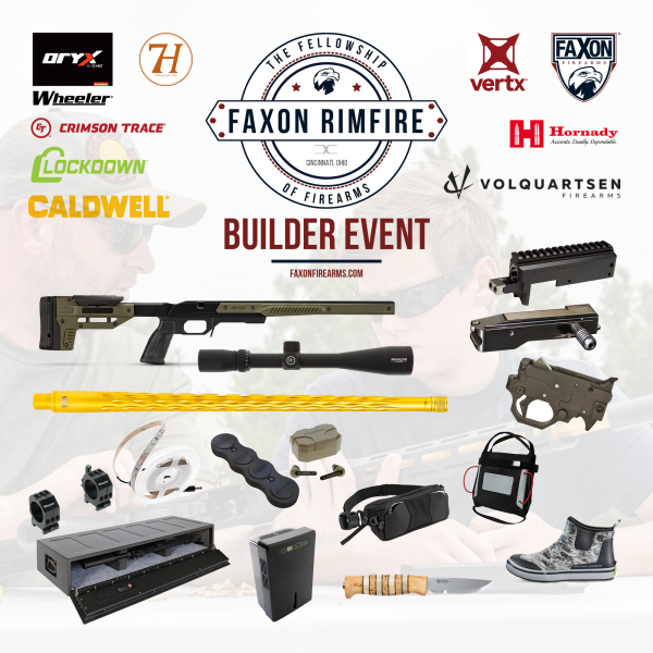 Faxon's 10/22 Builder Event Giveaway