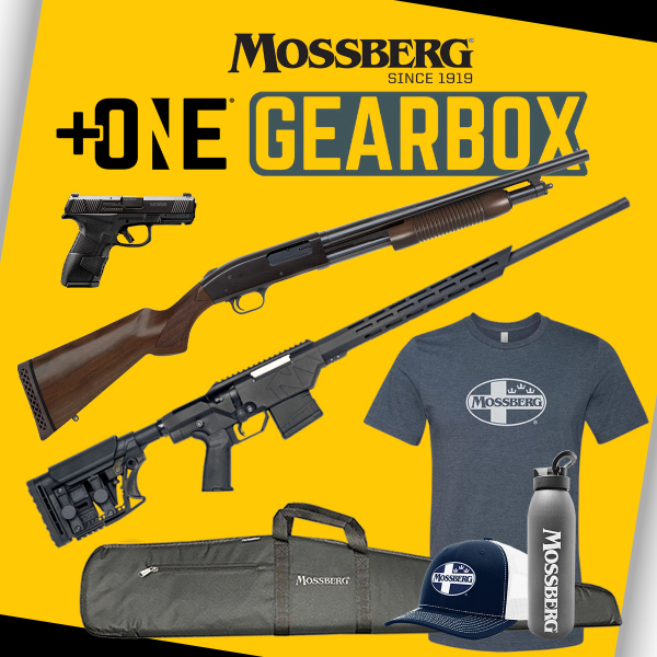 Mossberg +ONE Gearbox Giveaway Supports National Shooting Sports Month