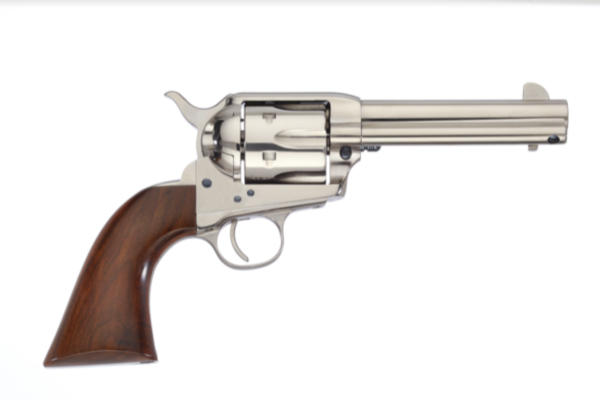 Taylor’s & Company Gunfighter Nickel Revolver
