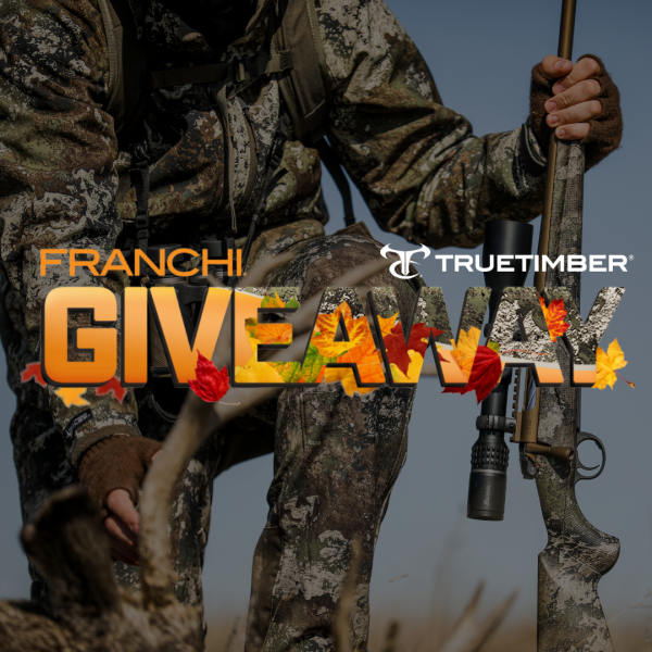 TrueTimber Teams up with Franchi for September Giveaway