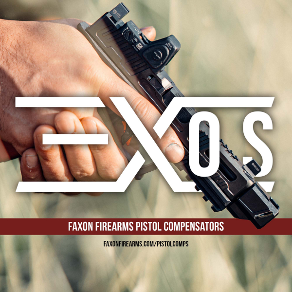Faxon EXOS Pistol Compensators