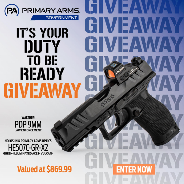 Primary Arms Government - Walther PDP Compact LE Giveaway