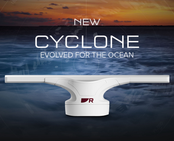 Raymarine Introduces Cyclone™ Solid-State CHIRP Pulse Compression Radars
