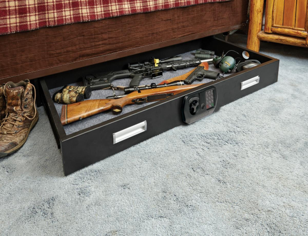 SnapSafe Under Bed Safes Protect Firearms and Valuables