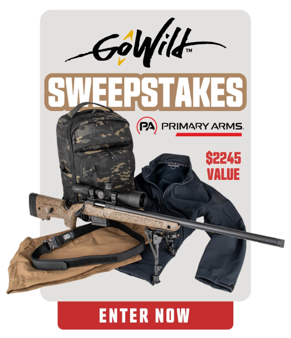 Primary Arms Partners with GoWild for December Precision Rifle Giveaway