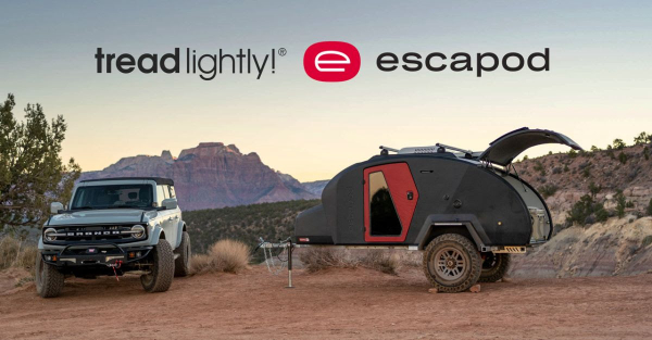 Tread Lightly! announces Escapod Trailers as its newest Official Partner along with new member benefit