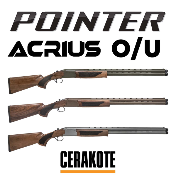 Legacy Sports International Announces Pointer Acrius Shotguns with Cerakote