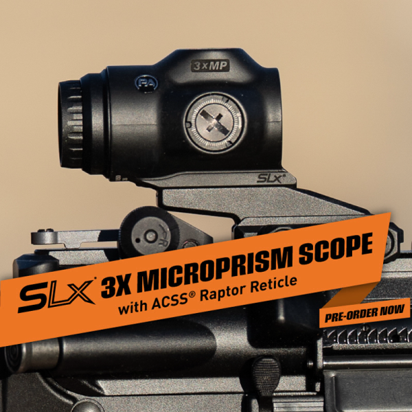 Primary Arms Optics Opens Pre-Orders for New SLx 3x Microprism