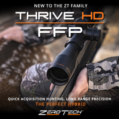 ZeroTech Optics Announces Addition to Precision Hunting Line of Riflescopes