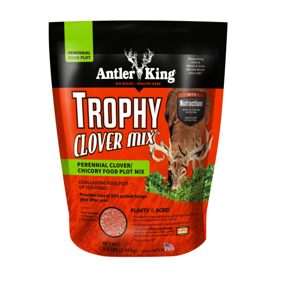 Antler King Trophy Clover Mix Delivers Long-Lasting Food Plots