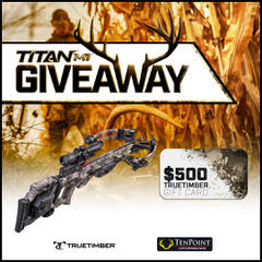 TrueTimber Teams Up with TenPoint Crossbows for Spring Sweepstakes