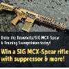 Un concurso de Brownells regalar&aacute; una nueva carabina SIG MCX-Spear, silenciador SLX y clase de entrenamiento