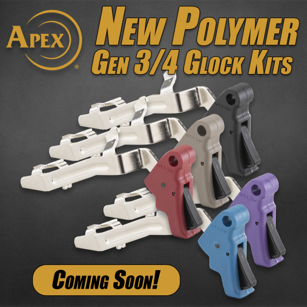 Apex Announces Budget Friendly Trigger Kit for Gen 3 & Gen 4 Glocks