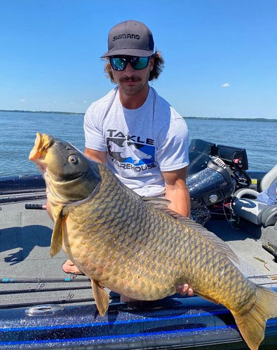 Maryland State Record Common Carp Caught in Susquehanna Flats