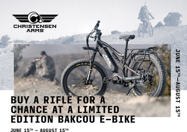 Christensen Arms Partners with Bakcou e-Bikes for Ultimate Giveaway