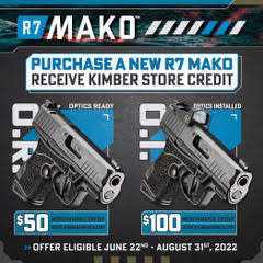 Kimber Announces R7 Mako Promotion