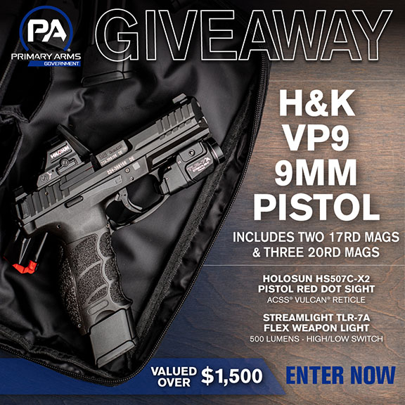 Primary Arms Government Announces Monthly Giveaway