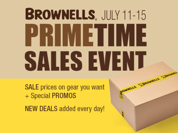 Brownells Offers Huge Deals During PrimeTime Blowout Sale