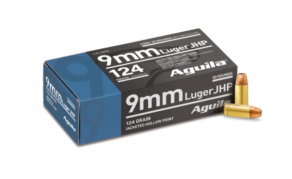 Aguila Ammunition presenta un nuevo cartucho de 9 mm con una bala de punta  hueca encamisada que pesa 124 granos | Outdoor Wire Espanol