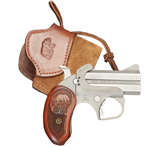 Bond Arms Grizzly Compact Double Barrel Handgun & Holster