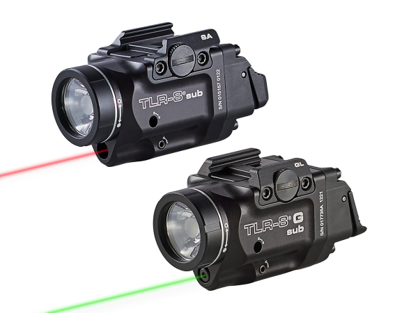 Streamlight TLR-8 Sub Weapon Lights with Laser