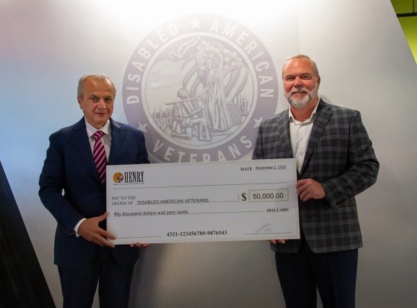 Henry Repeating Arms Honors Veterans With $325,000 Donations