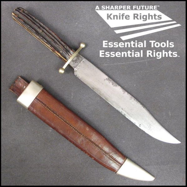KNIFE RIGHTS: "Fail! Maryland AG Defends ‘Assault Weapon’ Ban Citing 19th Century Bowie Knife Ban"
