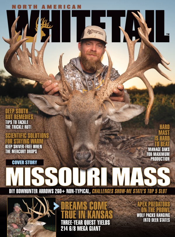 “North American Whitetail” Magazine’s New Year Issue Ushers in Massive Deer, Alpha Predators and Late Season Strategies