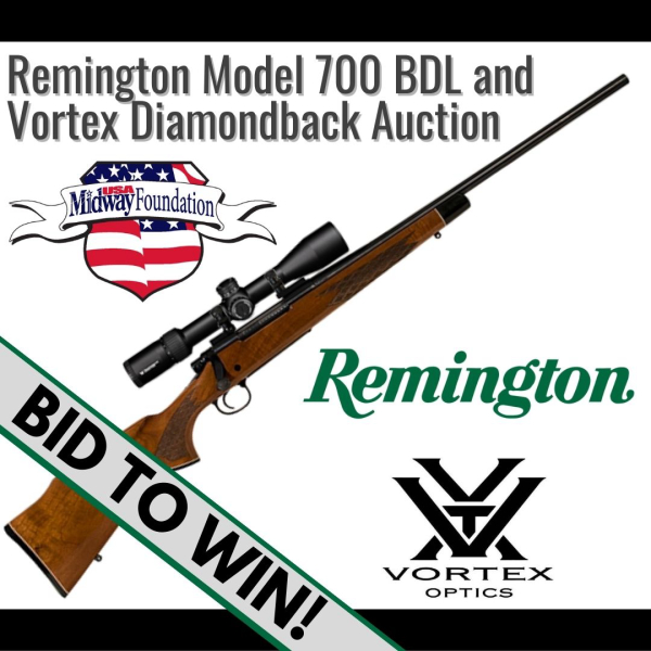 MidwayUSA Foundation Auctions Remington Rifle, Vortex Scope to Benefit Youth Shooting Sports