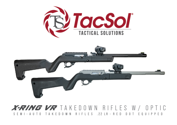 TacSol announces X-Ring VR Takedown Rifles W/Optic