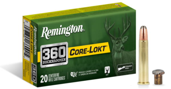 Remington Ammo Introduces 360 Buckhammer