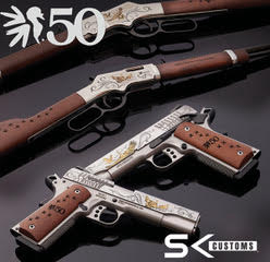 SK Customs Donates Collectible Firearms Set for NWTF’s 50th Anniversary