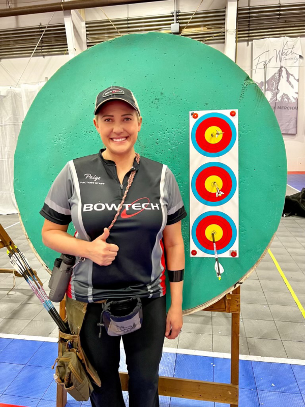 Bowtech’s Paige Pearce Sets a New Record at the USA indoor National