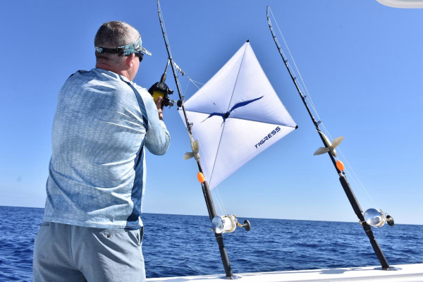 Tigress Kites Bring Offshore Angling Success