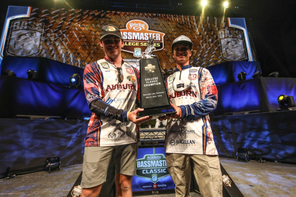 Auburn Anglers Win Bassmaster College Classic | Westernbass.com