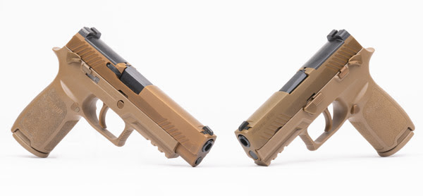 SIG SAUER Releases Rare Set of Surplus M17 and M18 Pistols to Benefit Sterling’s Promise Foundation